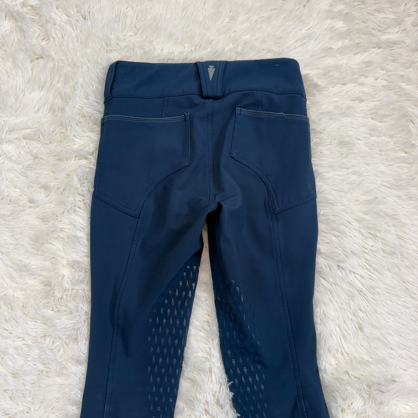 Women’s XS Blue Kerrits Knee Patch Horseback Riding Breeches
