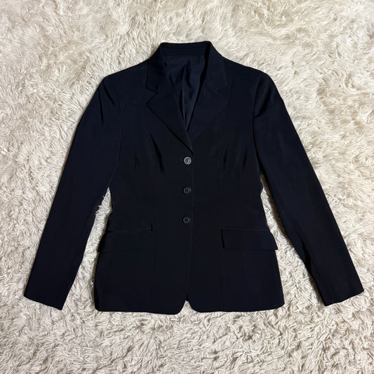 Women’s Size 4S Black RJ Classics Orange Label Horseback Riding Show Coat
