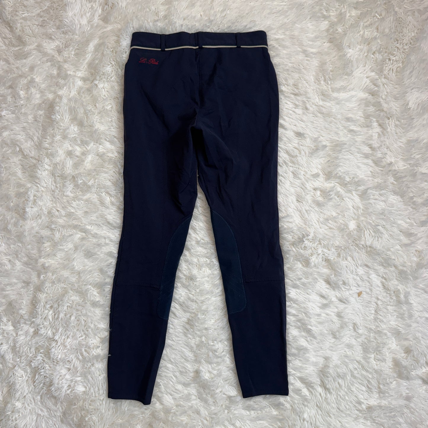 Women’s Size 26R Navy Lo-Ride Knee Patch Horseback Riding Breeches