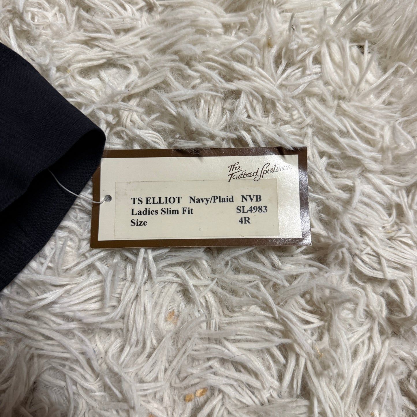 New Women’s Size 4R Navy Tailored Sportsman Horseback Riding Show Coat