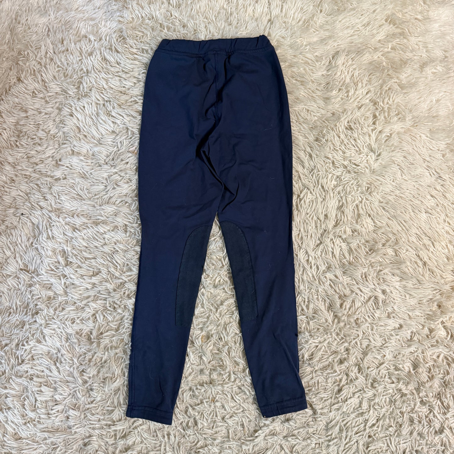 Child’s Medium Blue Kerrits Knee Patch Horseback Riding Tights
