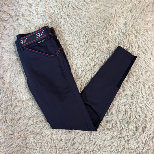 Women’s Size 22R Navy B Vertigo Knee Patch Horseback Riding Breeches