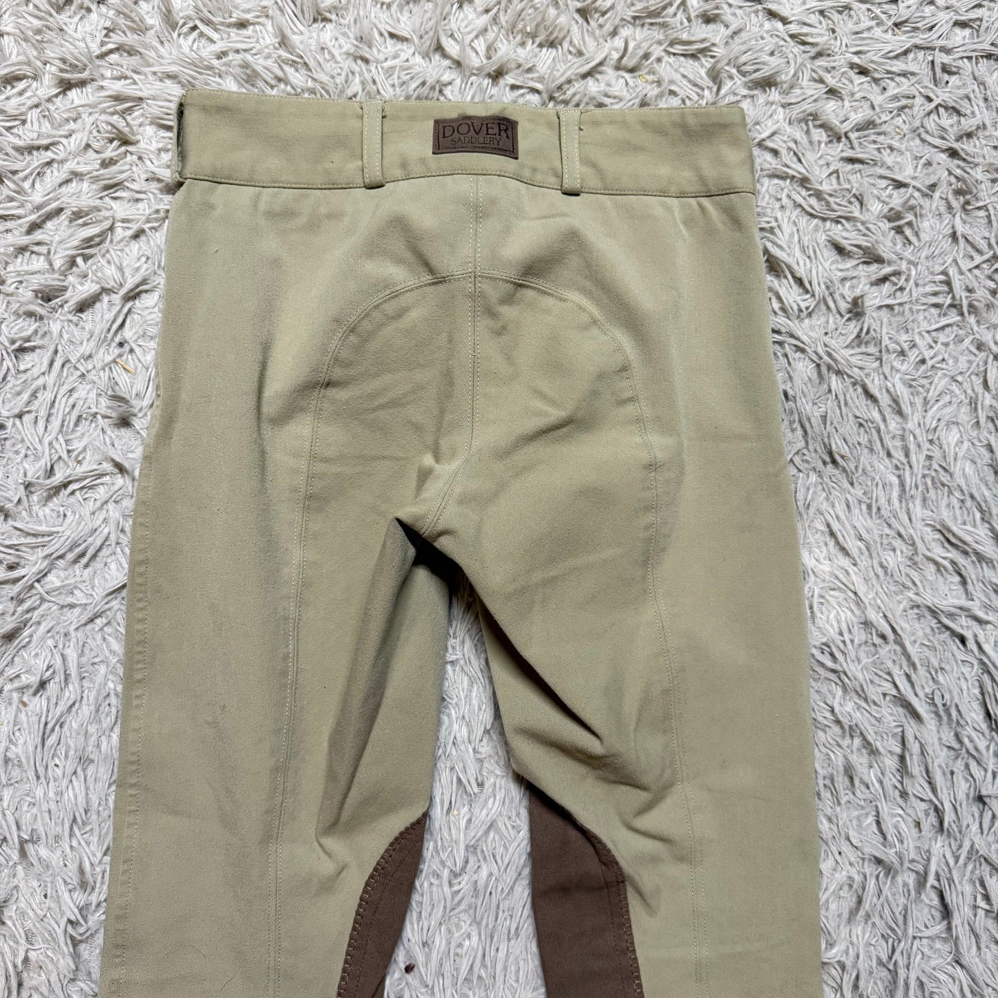 Women’s Size 24R Tan Dover Knee Patch Horseback Riding Breeches