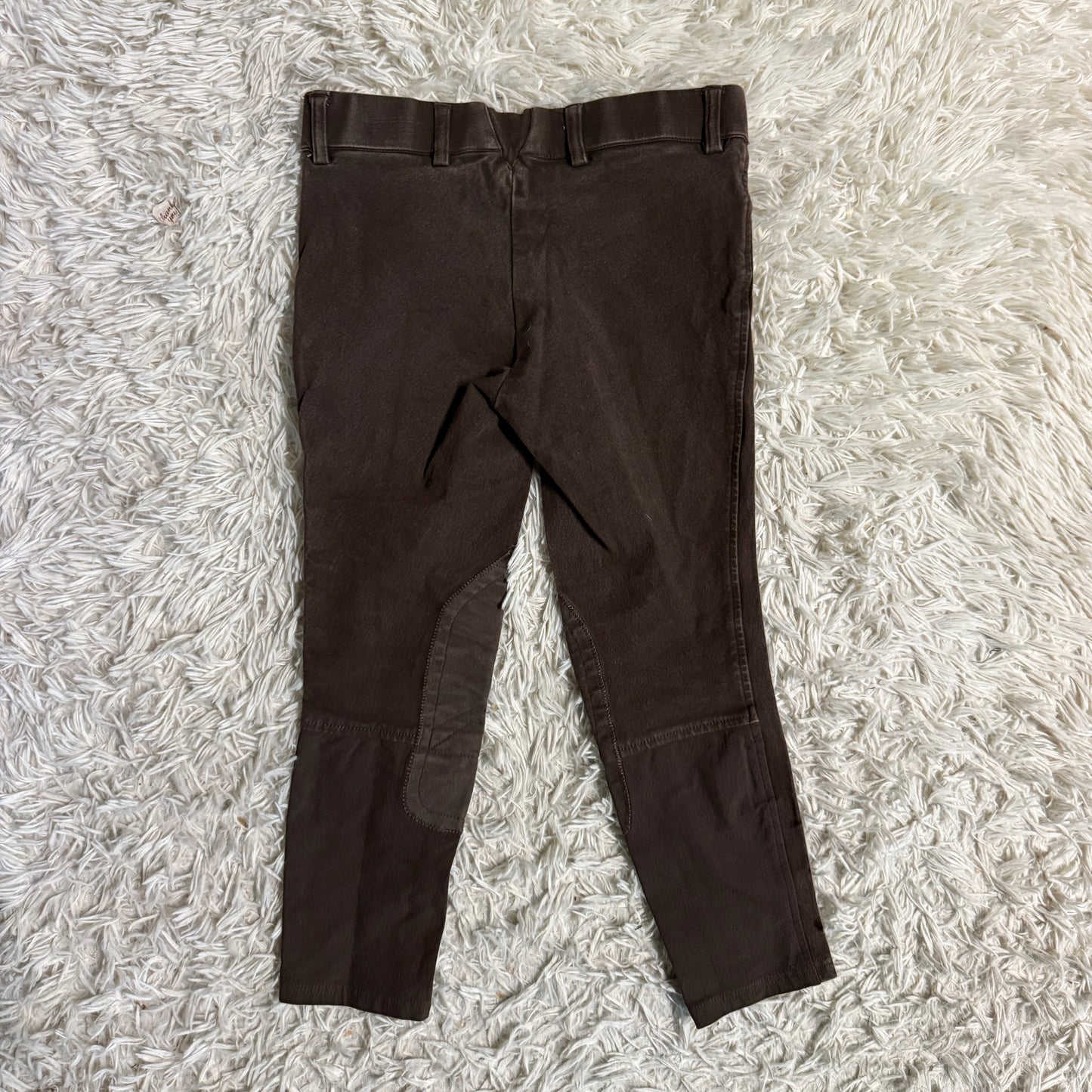 Child’s Size 10R Brown Ariat Knee Patch Horseback Riding Breeches