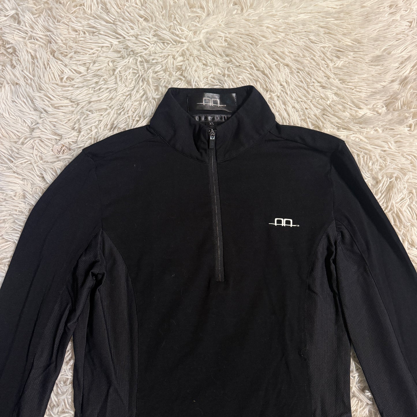 Women’s XS Black Alsssandro Albanese Long Sleeve Horseback Riding Sunshirt