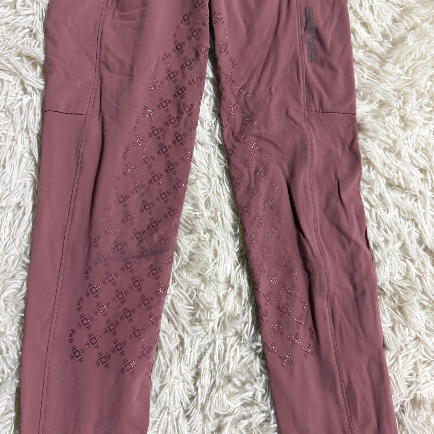Women’s Size 24R Pink Romfh Knee Patch Horseback Riding Tights