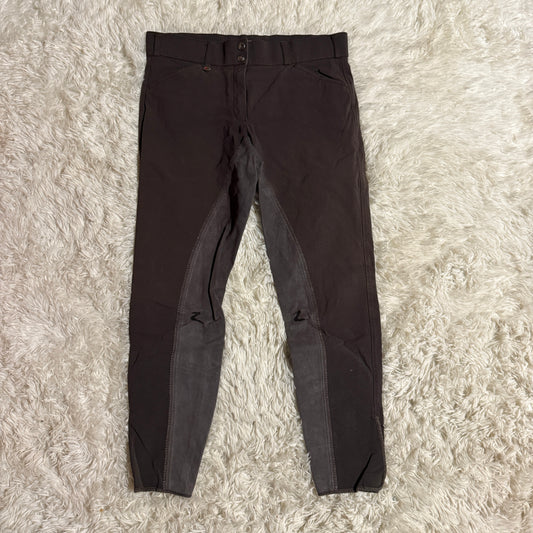 Women’s Large Brown Horze Full Seat Horseback Riding Breeches