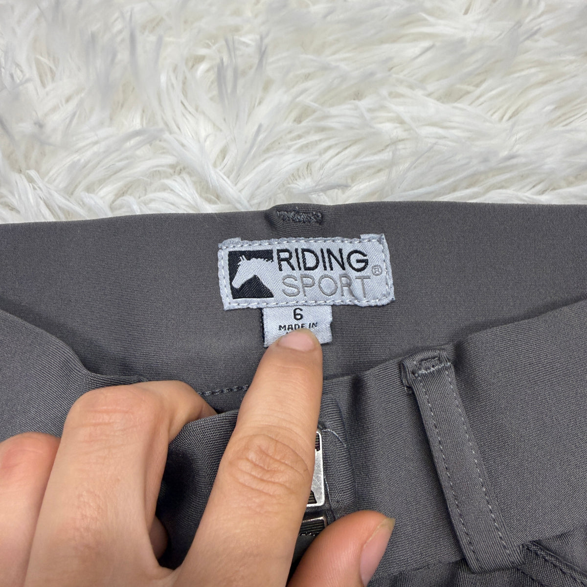 Child’s Size 6R Brown Riding Sport Knee Patch Horseback Riding Jodphurs