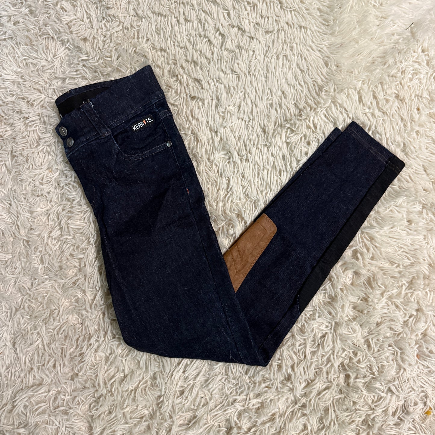 Child’s Large Jean Kerrits Knee Patch Horseback Riding Breeches