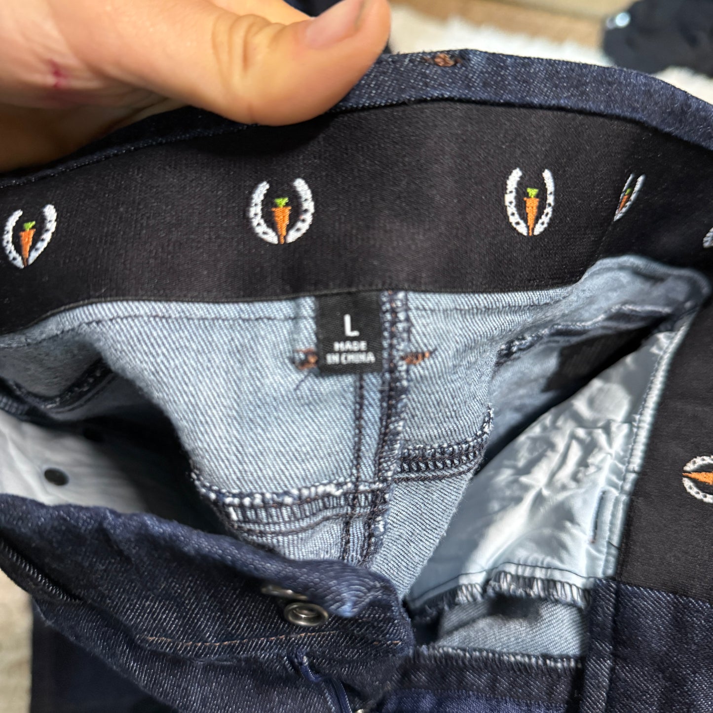 Child’s Large Jean Kerrits Knee Patch Horseback Riding Breeches