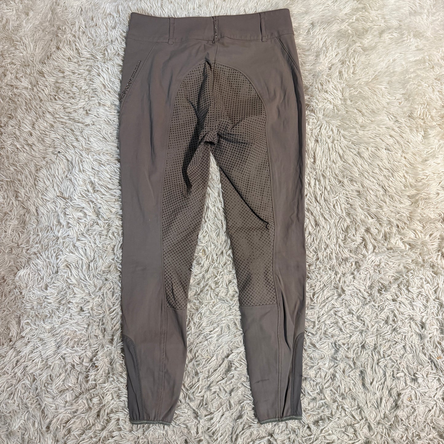 Women’s Size 34L Brown Pikeur Full Seat Horseback Riding Breeches