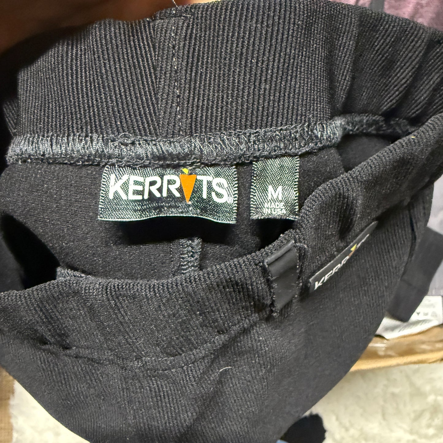 Child’s Medium Black Kerrits Full Seat Horseback Riding Tights