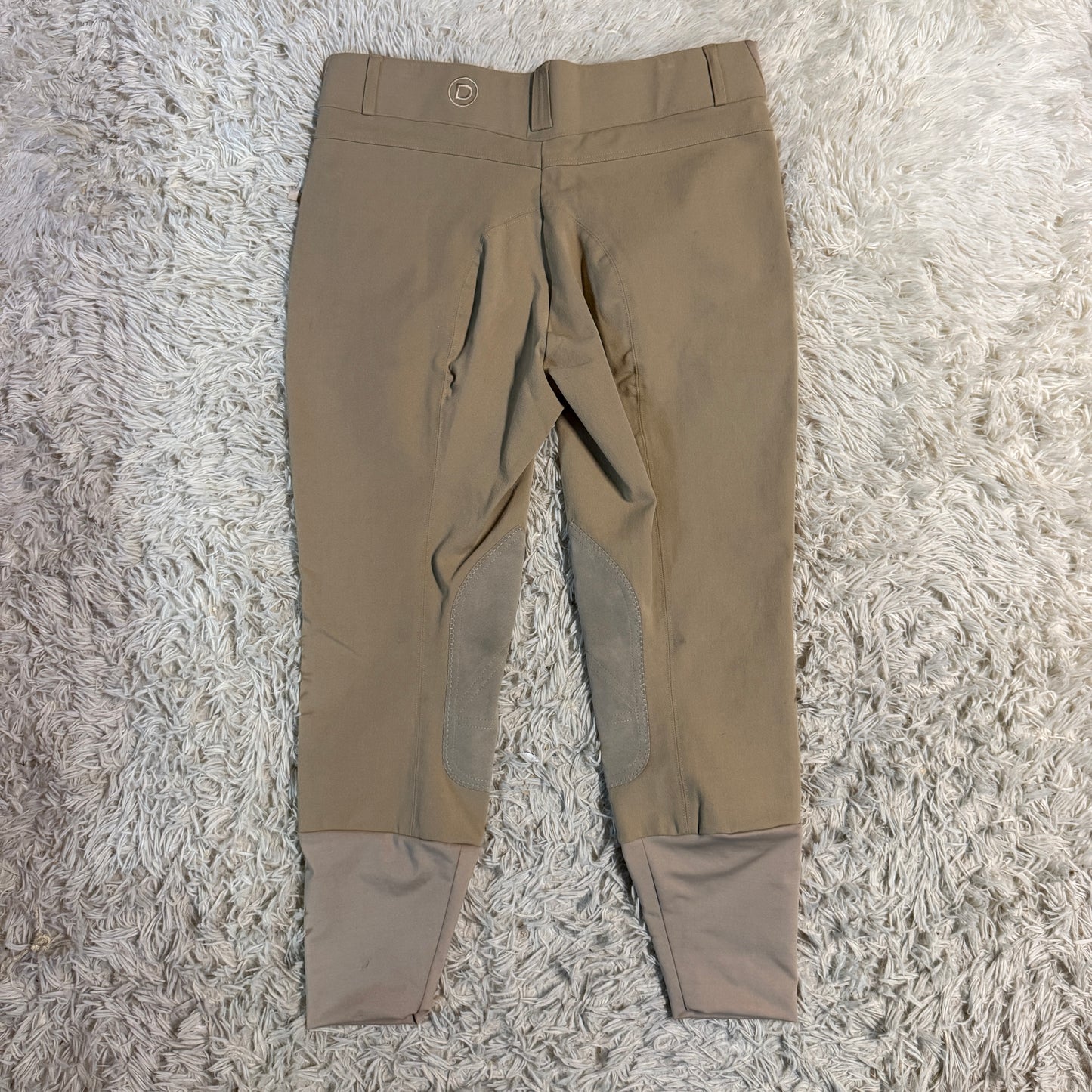 Women’s Size 36R Tan Dublin Knee Patch Horseback Riding Breeches