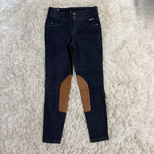 New Child’s Medium Jean Kerrits Knee Patch Horseback Riding Breeches