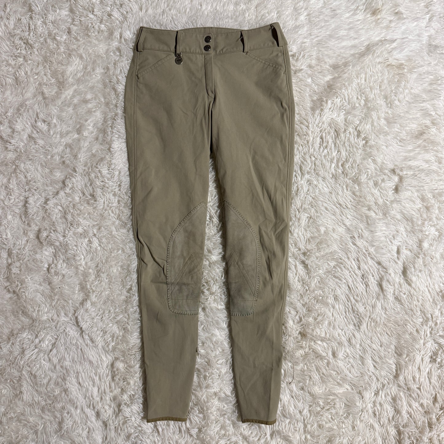 Women’s Size 28L Tan Pikeur Knee Patch Horseback Riding Breeches