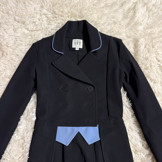 Child’s Size 8 Black For Horses Horseback Riding Shadbelly