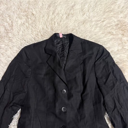 Women’s Size 2R Black Kocher Tack Shop Horseback Riding Show Coat