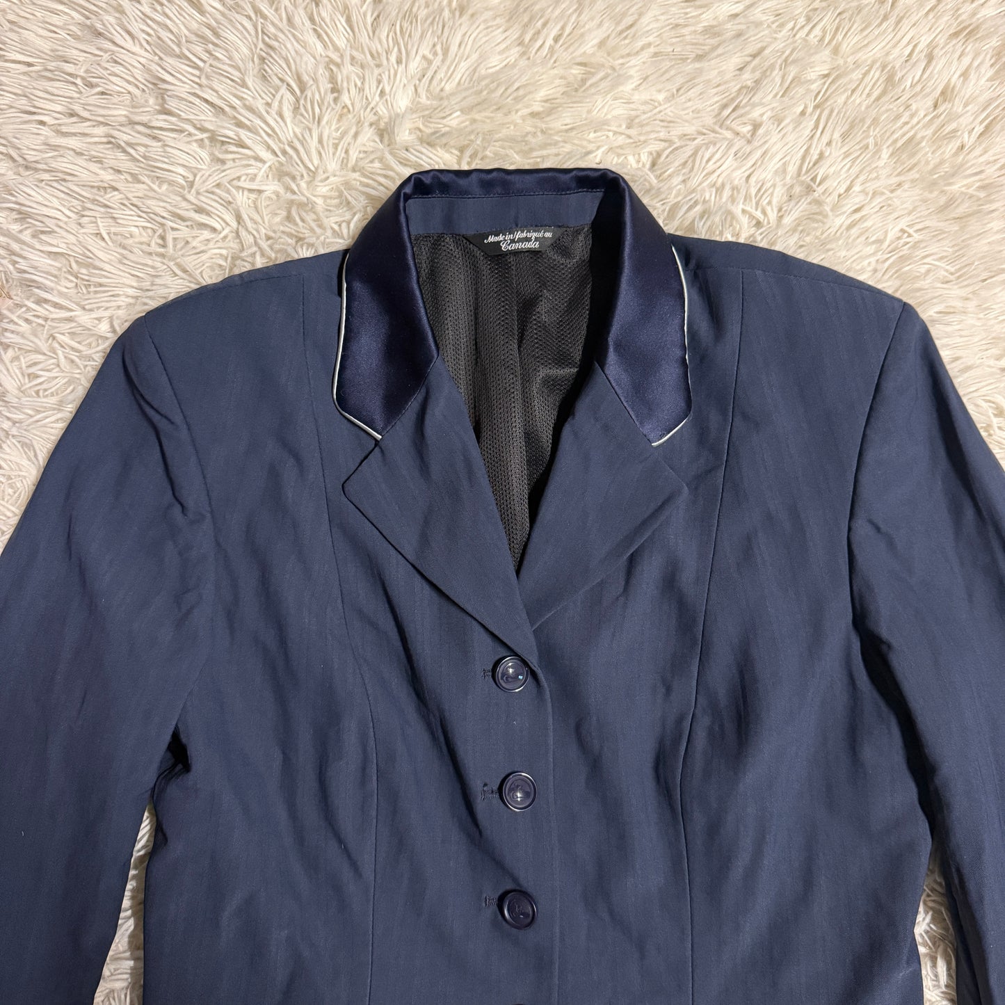 Women’s Size 14R Navy Grand Prix Horseback Riding Show Coat