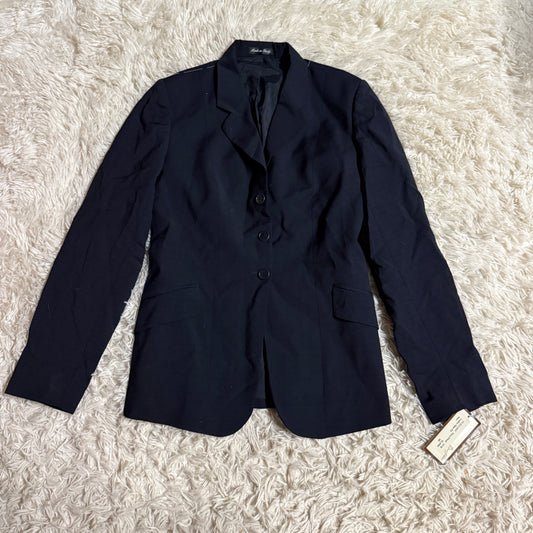 New Women’s Size 4R Navy Tailored Sportsman Horseback Riding Show Coat