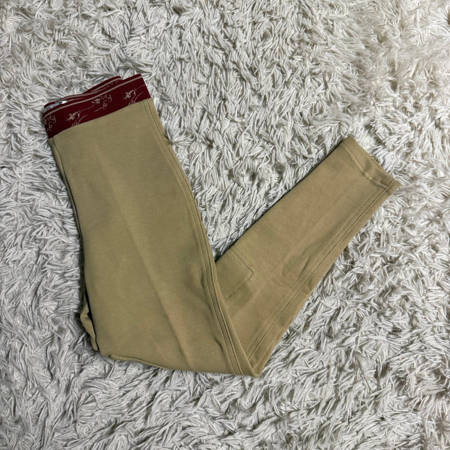 Child’s 10R Tan TuffRider Knee Patch Horseback Riding Tights