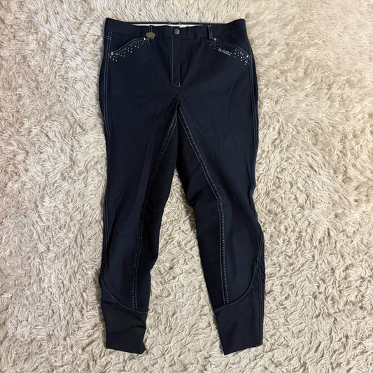 Women’s Size 32R Navy USG Full Seat Horseback Riding Breeches