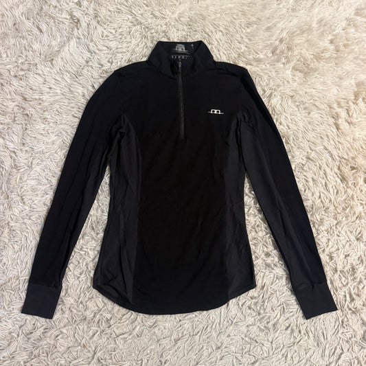 Women’s XS Black Alsssandro Albanese Long Sleeve Horseback Riding Sunshirt