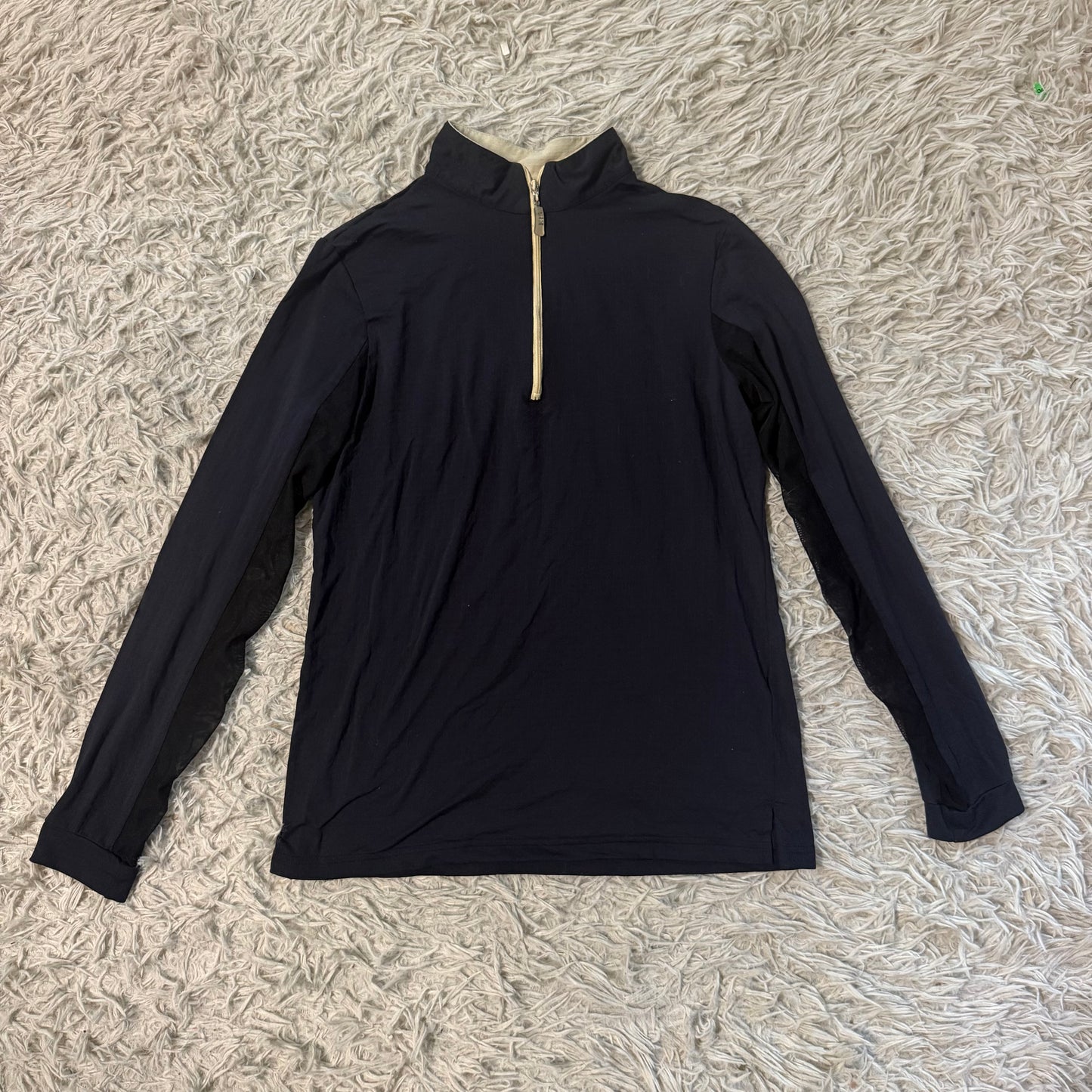 Women’s Medium Black EIS Long Sleeve Horseback Riding Sunshirt