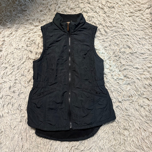Women’s XS Black Bit & Bridle Horseback Riding Equestrian Winter Vest