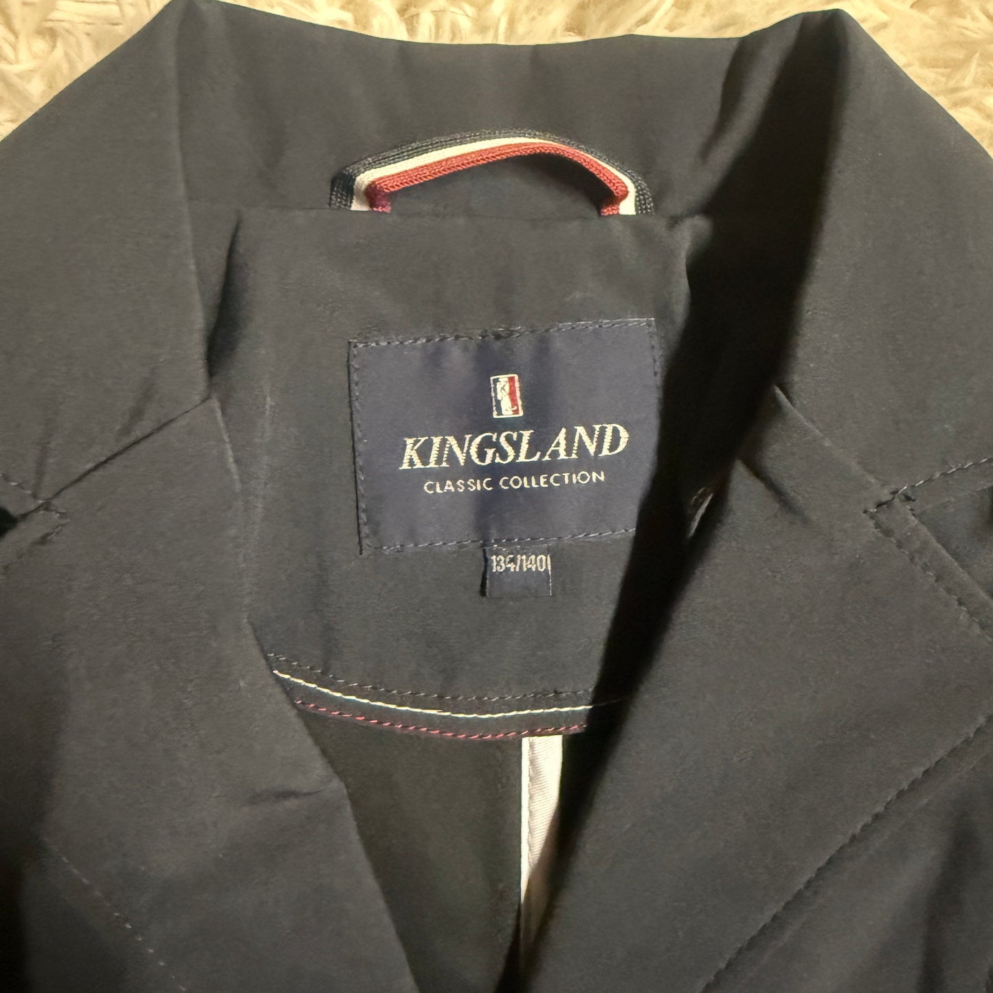 Child’s Size 134/140 Navy Kingsland Horseback Riding Show Coat