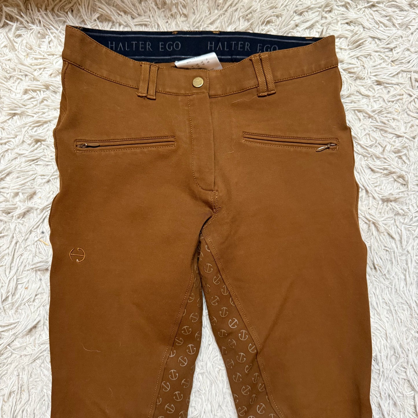 Women’s Size 26R Brown Halter Ego Full Seat Horseback Riding Breeches
