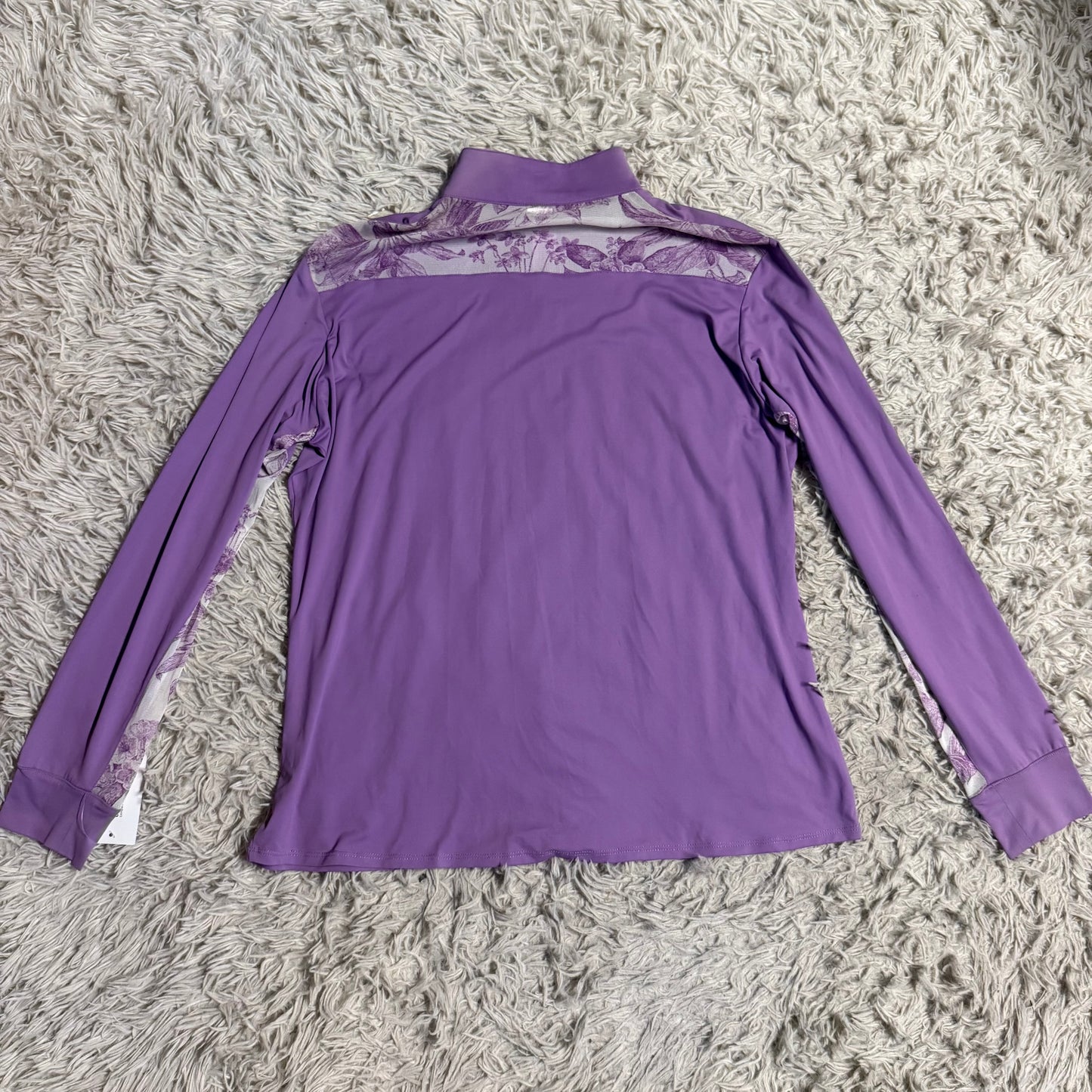 Women’s XXL Purple RJ Classics Long Sleeve Horseback Riding Sunshirt