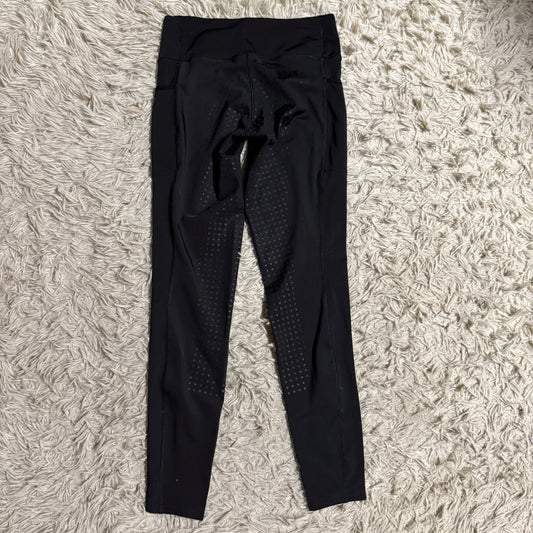 Women’s XS Black Smartpak Full Seat Horseback Riding Tights Breeches