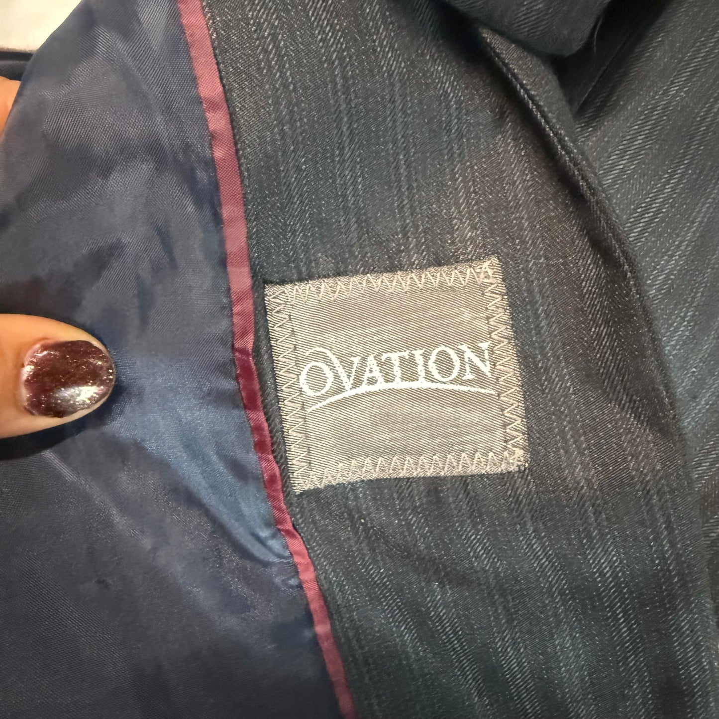 Child’s Size 18 Plus Black Ovation Horseback Riding Show Coat