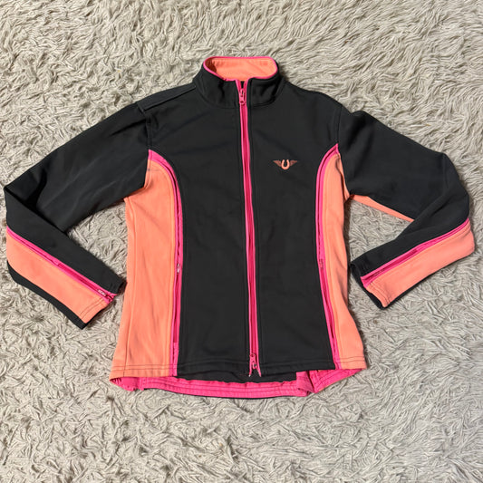 Women’s Medium Grey TuffRider Horseback Riding Winter Jacket