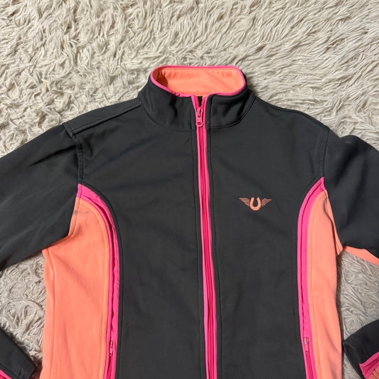Women’s Medium Grey TuffRider Horseback Riding Winter Jacket