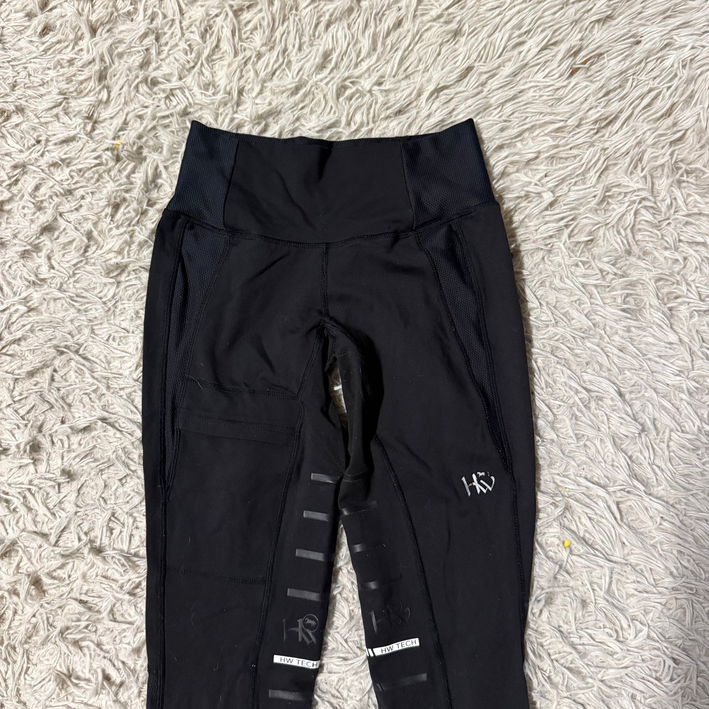 Women’s XS Black Horseware Full Seat Horseback Riding Tights