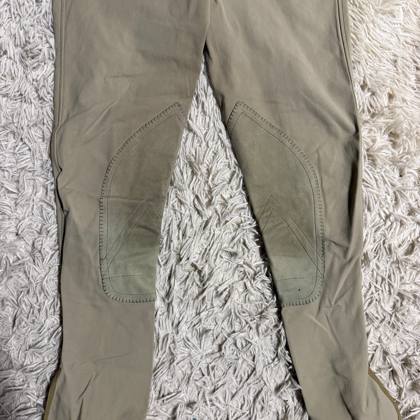 Women’s Size 22R Tan Pikeur Knee Patch Horseback Riding Breeches