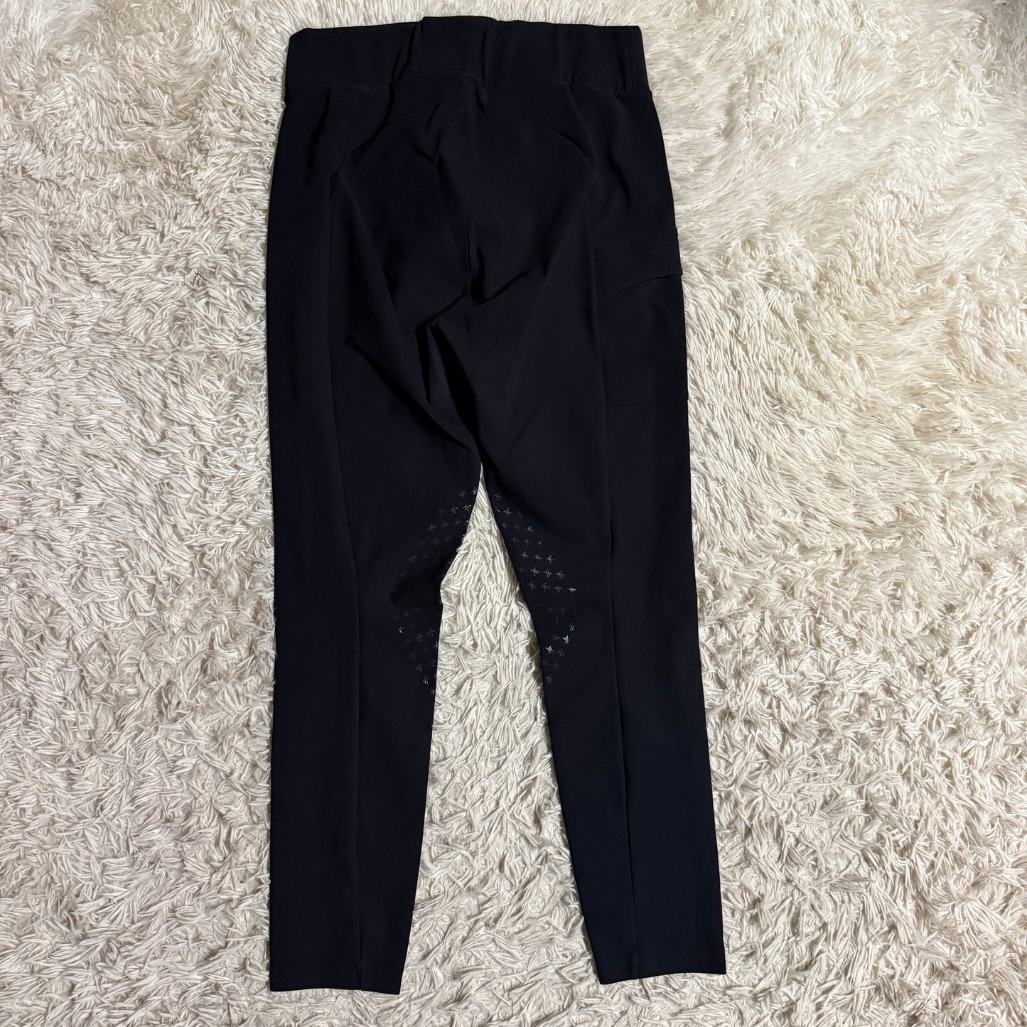 Women’s XL Black YAGYA Knee Patch Horseback Riding Tights