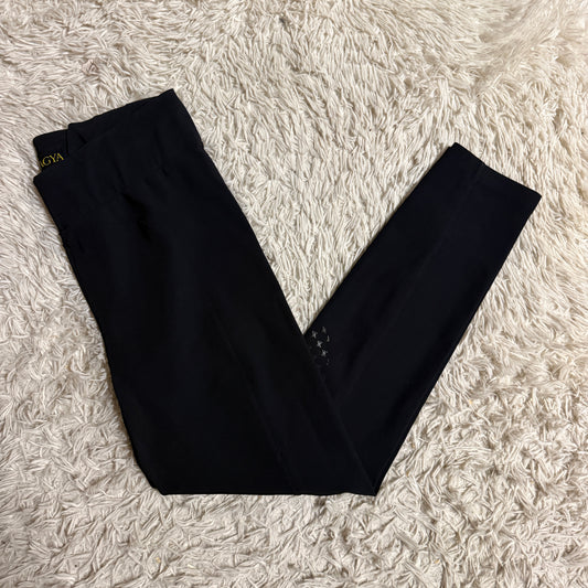 Women’s XL Black YAGYA Knee Patch Horseback Riding Tights