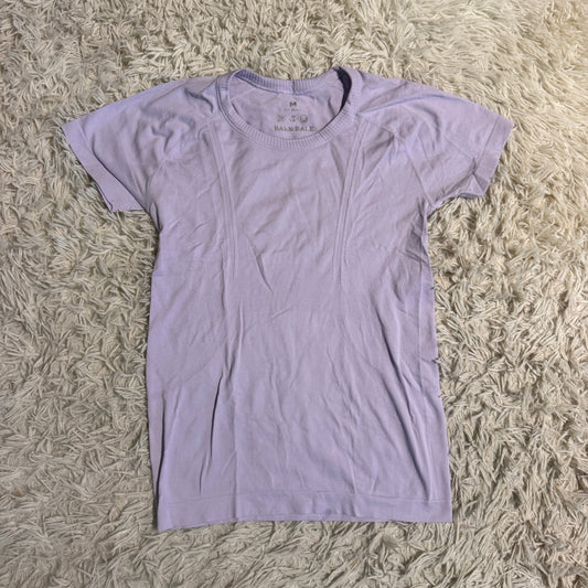 Women’s Medium Purple Barn Babe Short Sleeve Horseback Riding Sunshirt