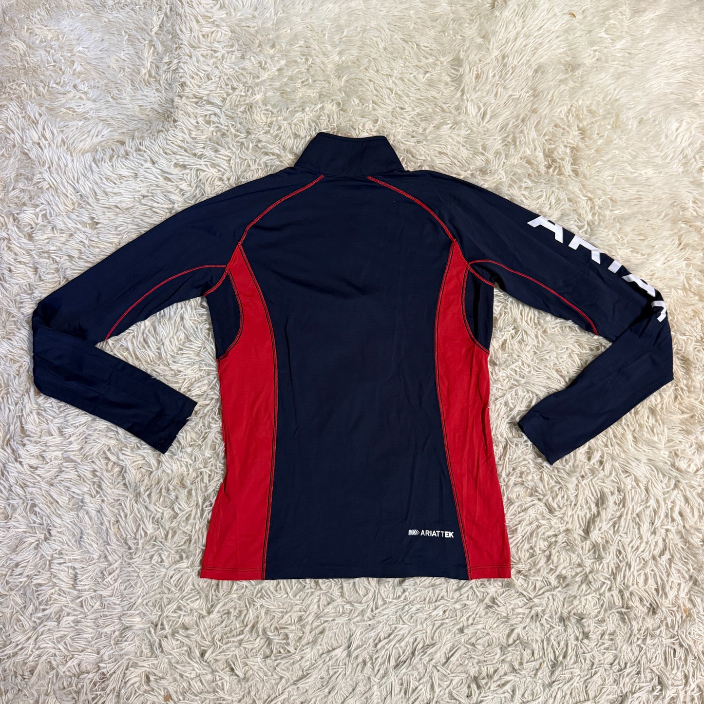 Women’s Small Navy Ariat Long Sleeve Horseback Riding Sunshirt