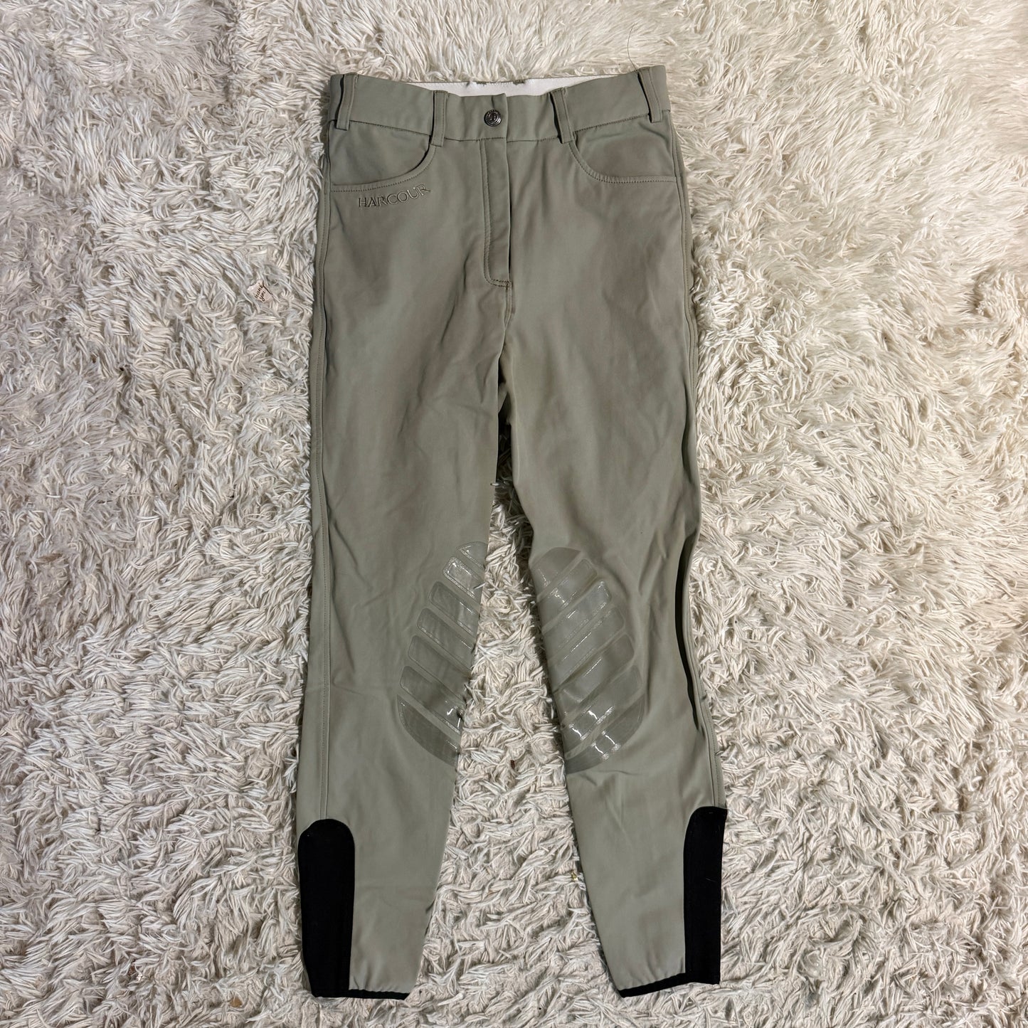 Women’s Size 24R Tan Harcour Knee Patch Horseback Riding Breeches