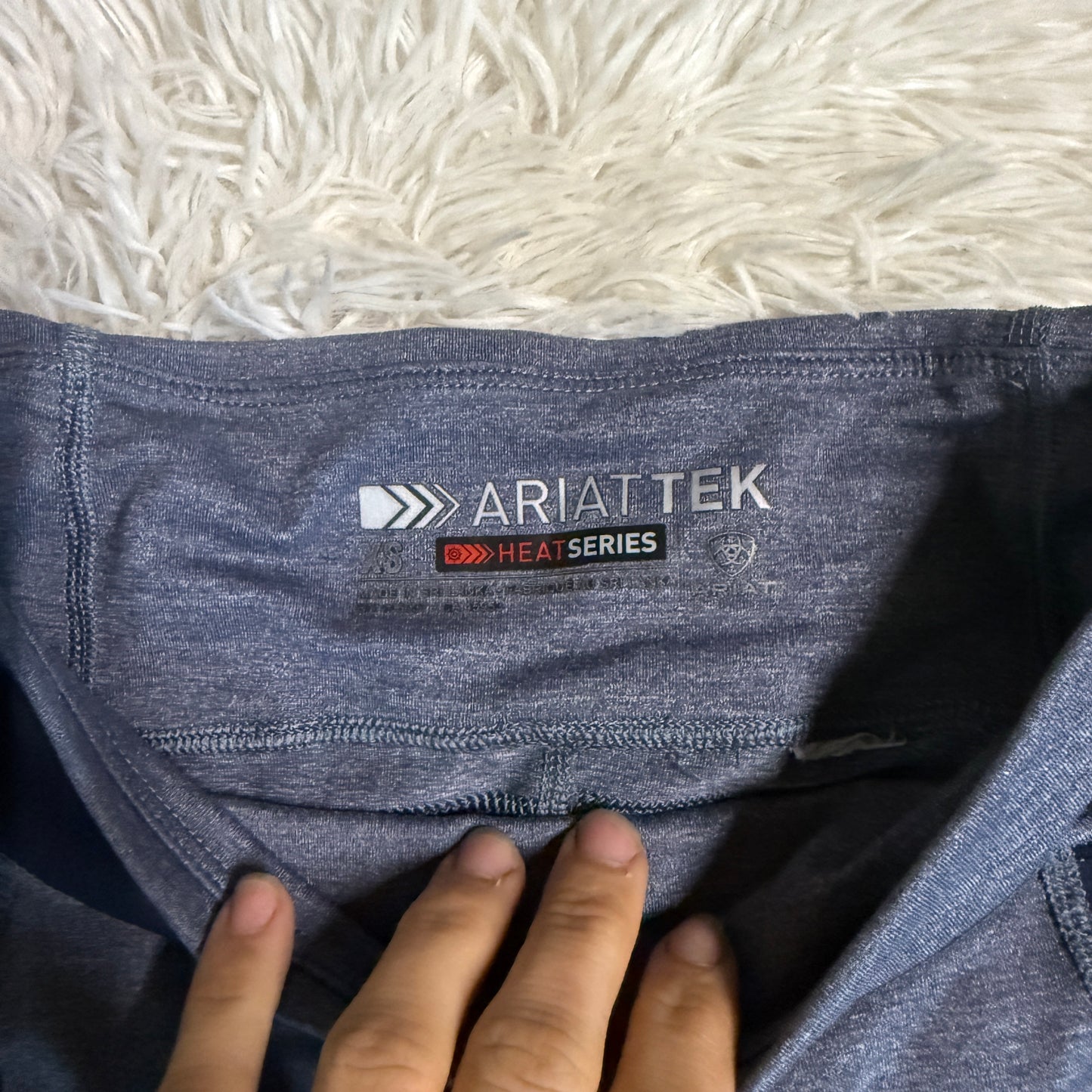 Women’s XS Blue Ariat Knee Patch Horseback Riding Tights