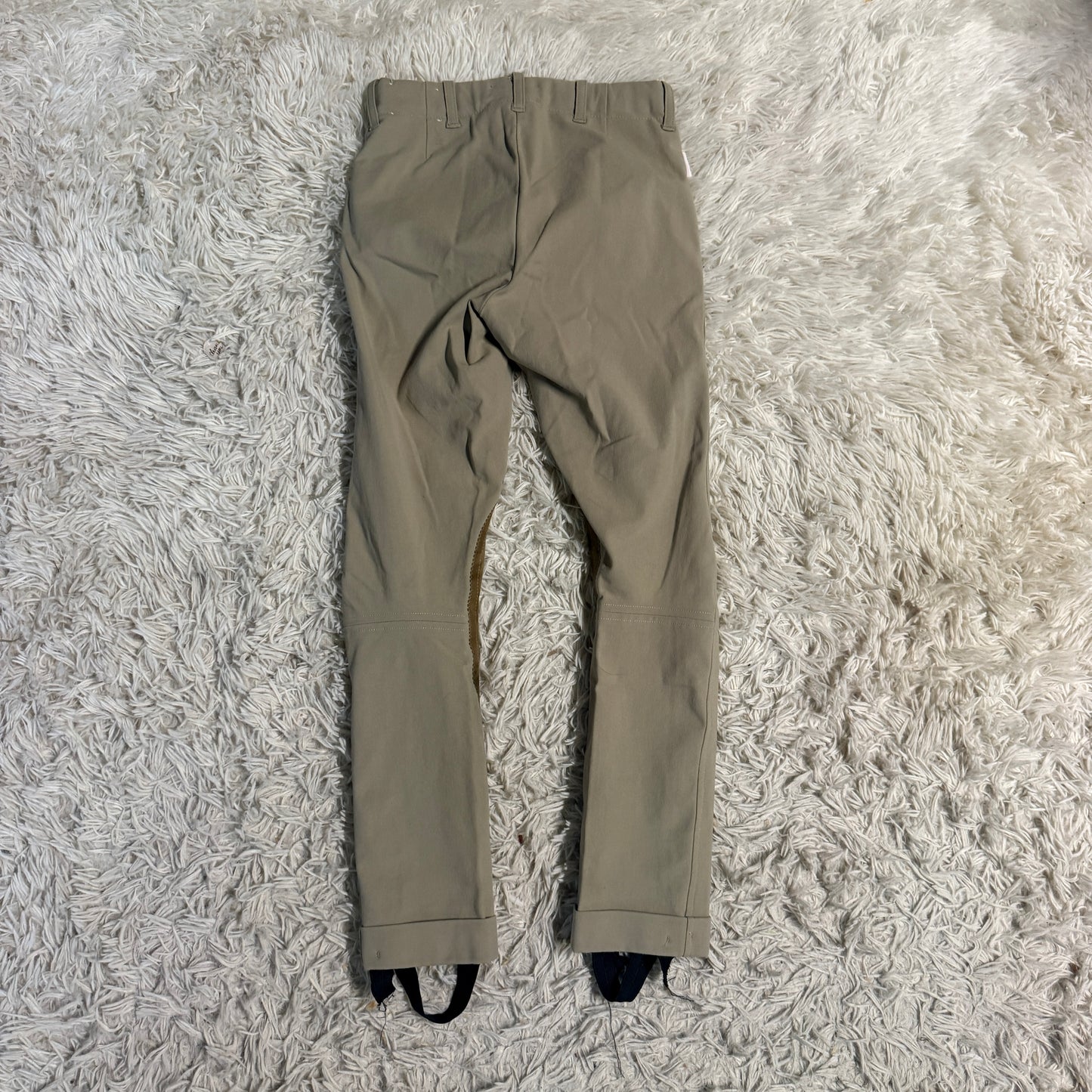 Child’s Size 8R Tan Tailored Sportsman Knee Patch Horseback Riding Jodphurs