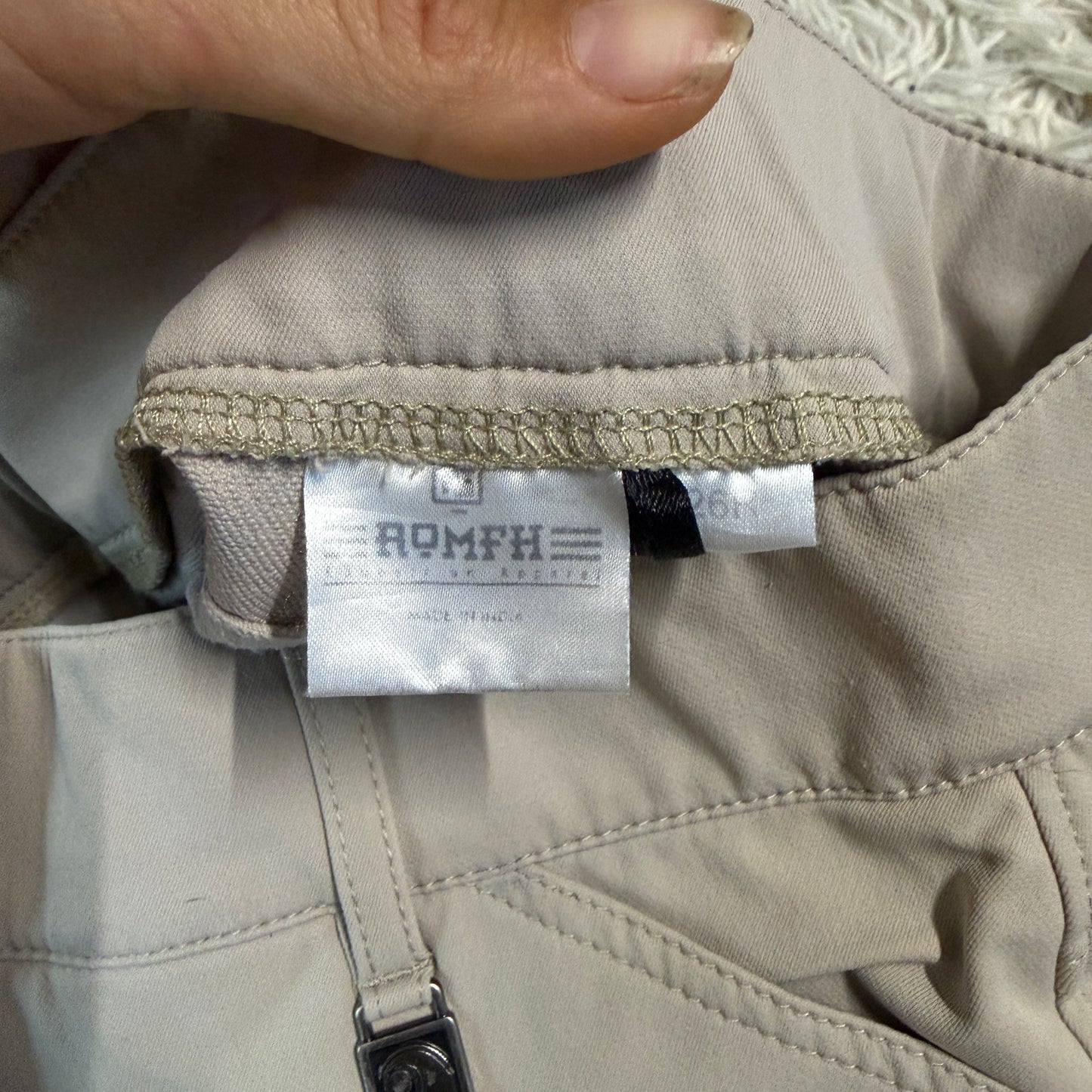 Women’s Size 26R Tan Romfh Knee Patch Horseback Riding Breeches