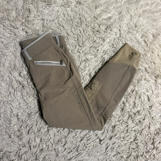 Women’s Size 26R Tan TuffRider Knee Patch Horseback Riding Breeches