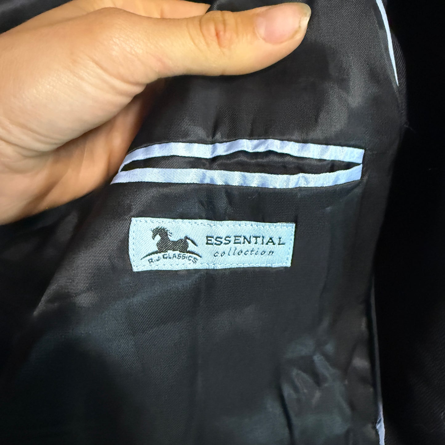 Women’s Size 4R Black RJ Classics Horseback Riding Show Coat