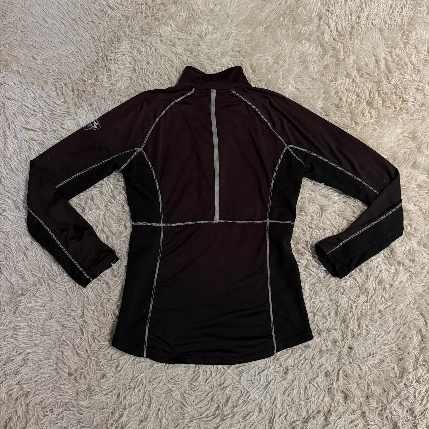Women’s Medium Black Goode Rider Long Sleeve Horseback Riding Sunshirt
