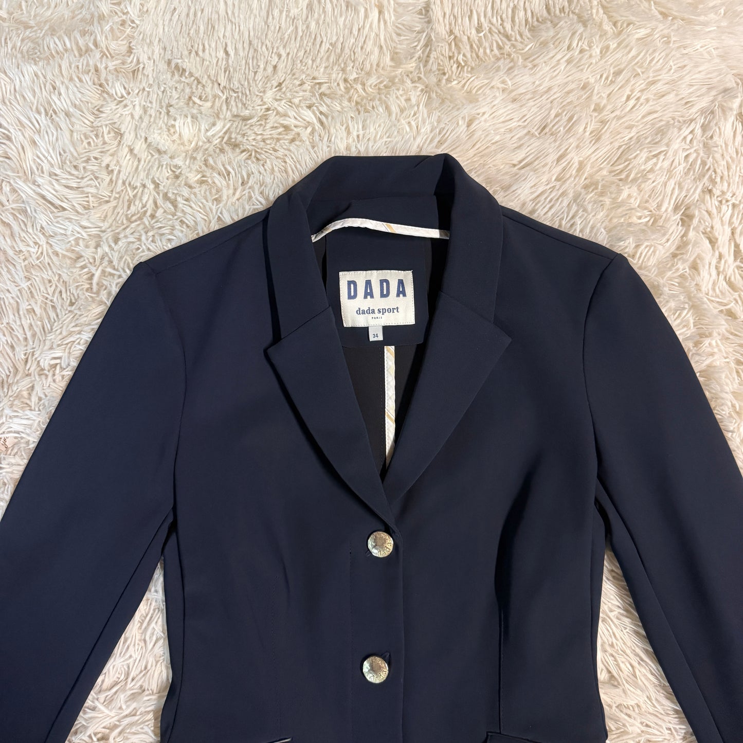 Women’s Size 34 Navy Dada Sport Horseback Riding Show Coat