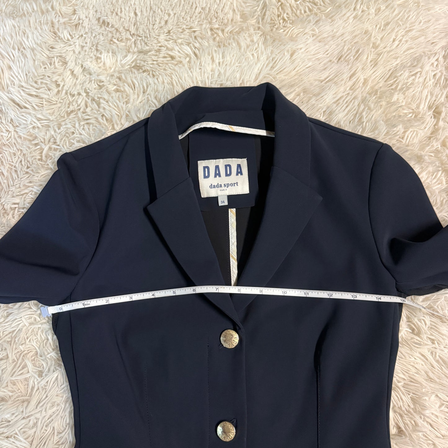 Women’s Size 34 Navy Dada Sport Horseback Riding Show Coat